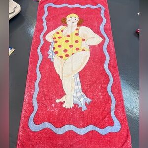 Vintage Beach Towel